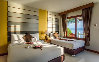 Deluxe Room mit Meerblick — Neptune's Villa